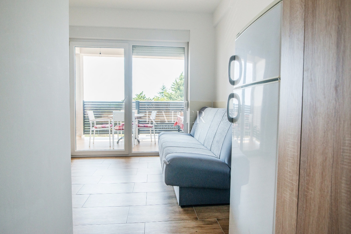 Zadar – Pakoštane apartma 32 m2 s pogledom na morje