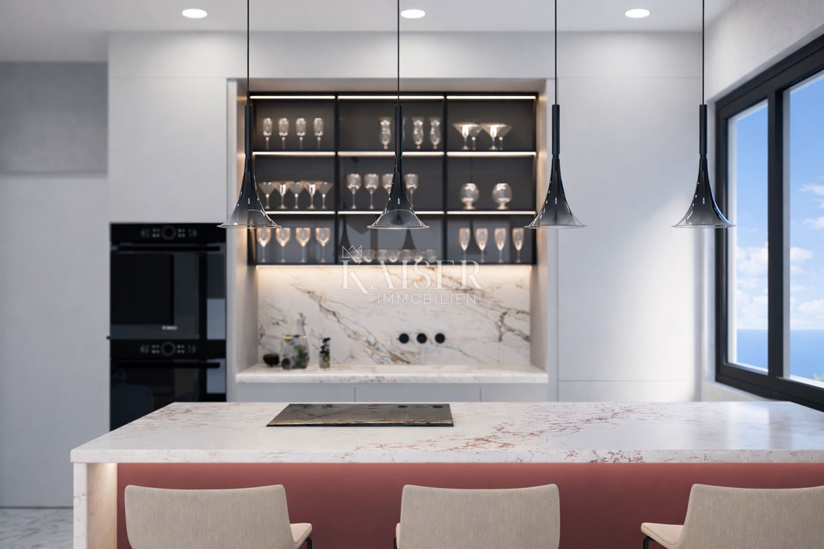 Opatija, Pobri – Luksuzna rezidenca s panoramskim pogledom na morje