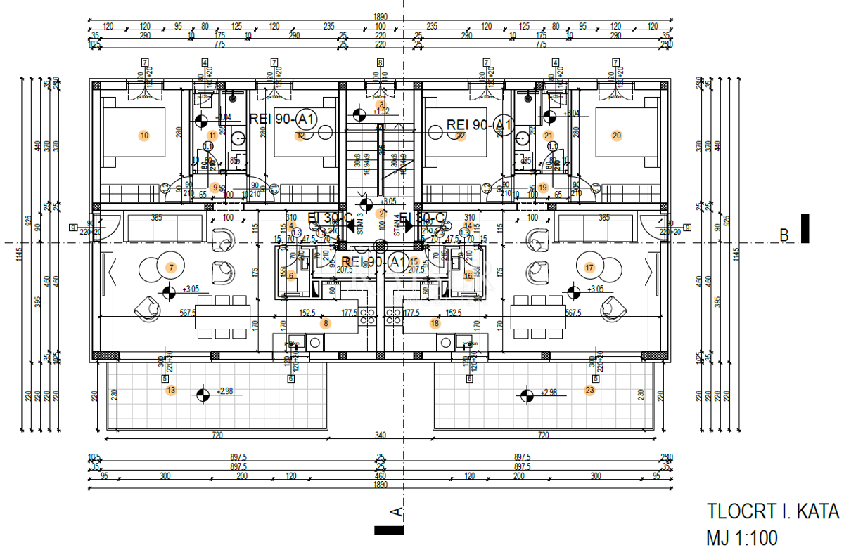 Stanovanje Stivašnica, Rogoznica, 75m2