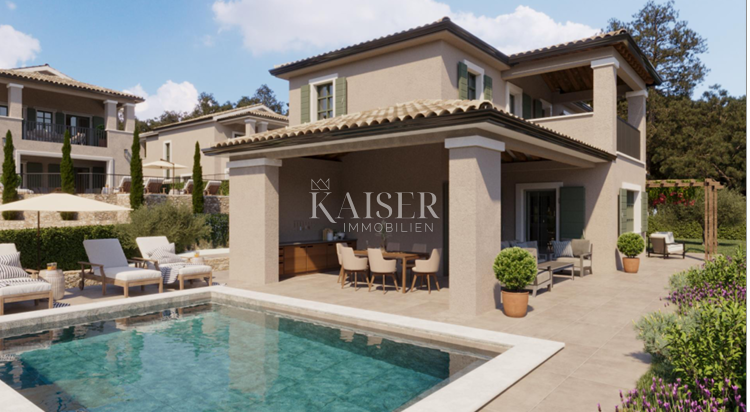 Otok Krk, mediteranska vila z bazenom in pogledom na morje