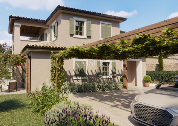 Otok Krk, mediteranska vila z bazenom in pogledom na morje