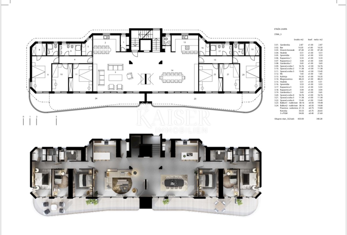 Stanovanje Opatija - Centar, Opatija, 348m2