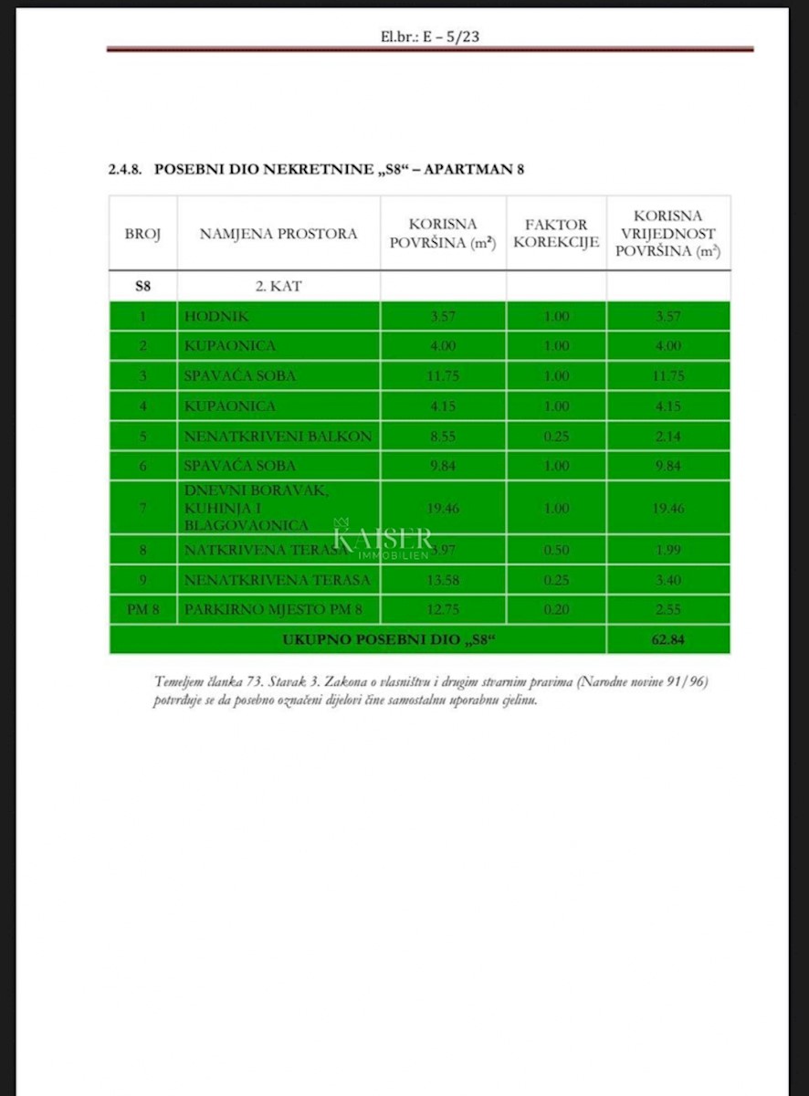 Medulin – 2 sobno stanovanje v 2. nadstropju, 100 m od morja (43/8)