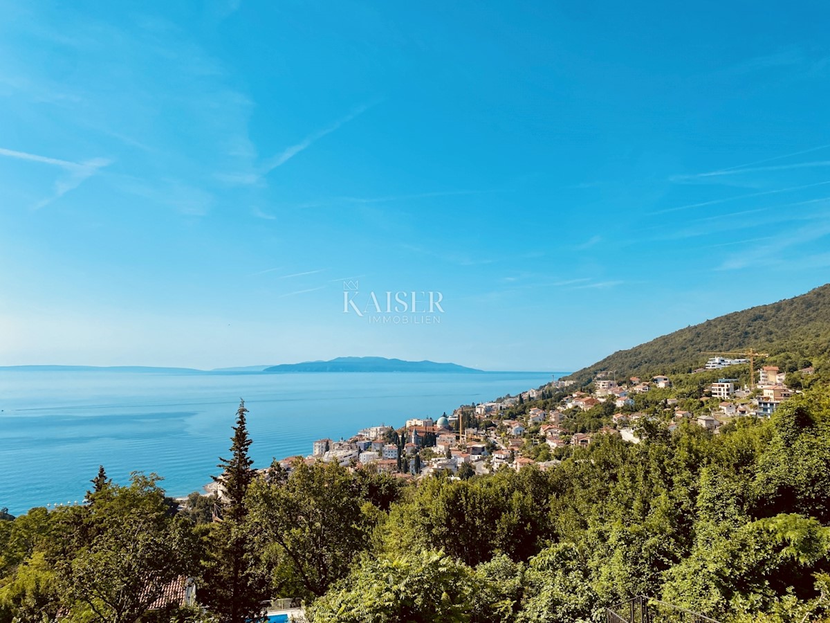 Opatija - čudovito stanovanje nad centrom s čudovitim panoramskim razgledom