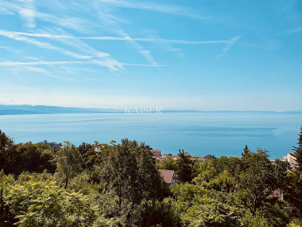 Opatija - čudovito stanovanje nad centrom s čudovitim panoramskim razgledom