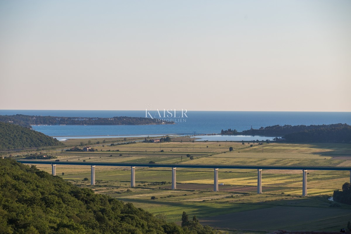 Istra - Novigrad, vila z bazenom, pogled na morje