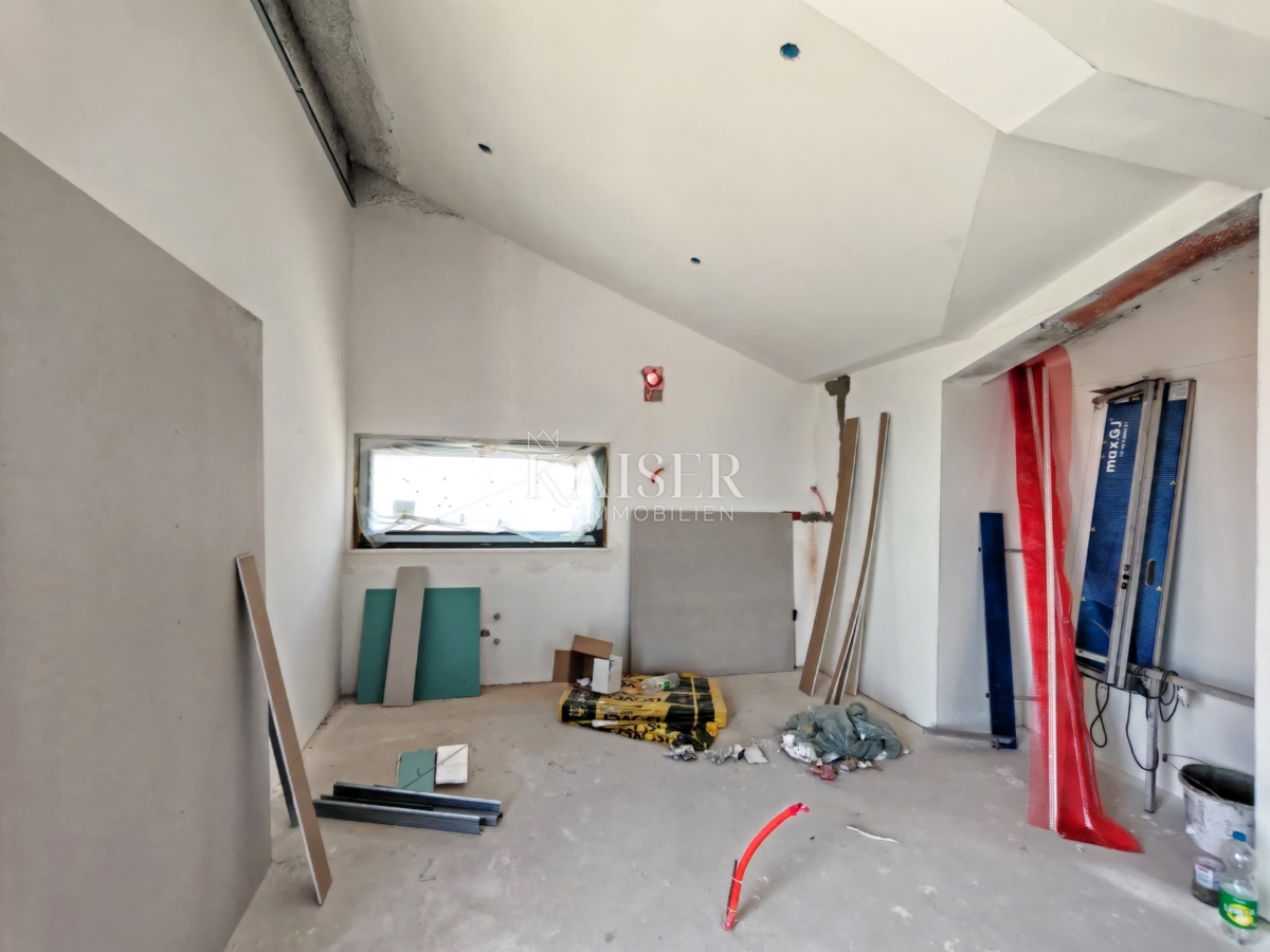 Krk, otok Krk - Penthouse 91m2 s pogledom na morje   