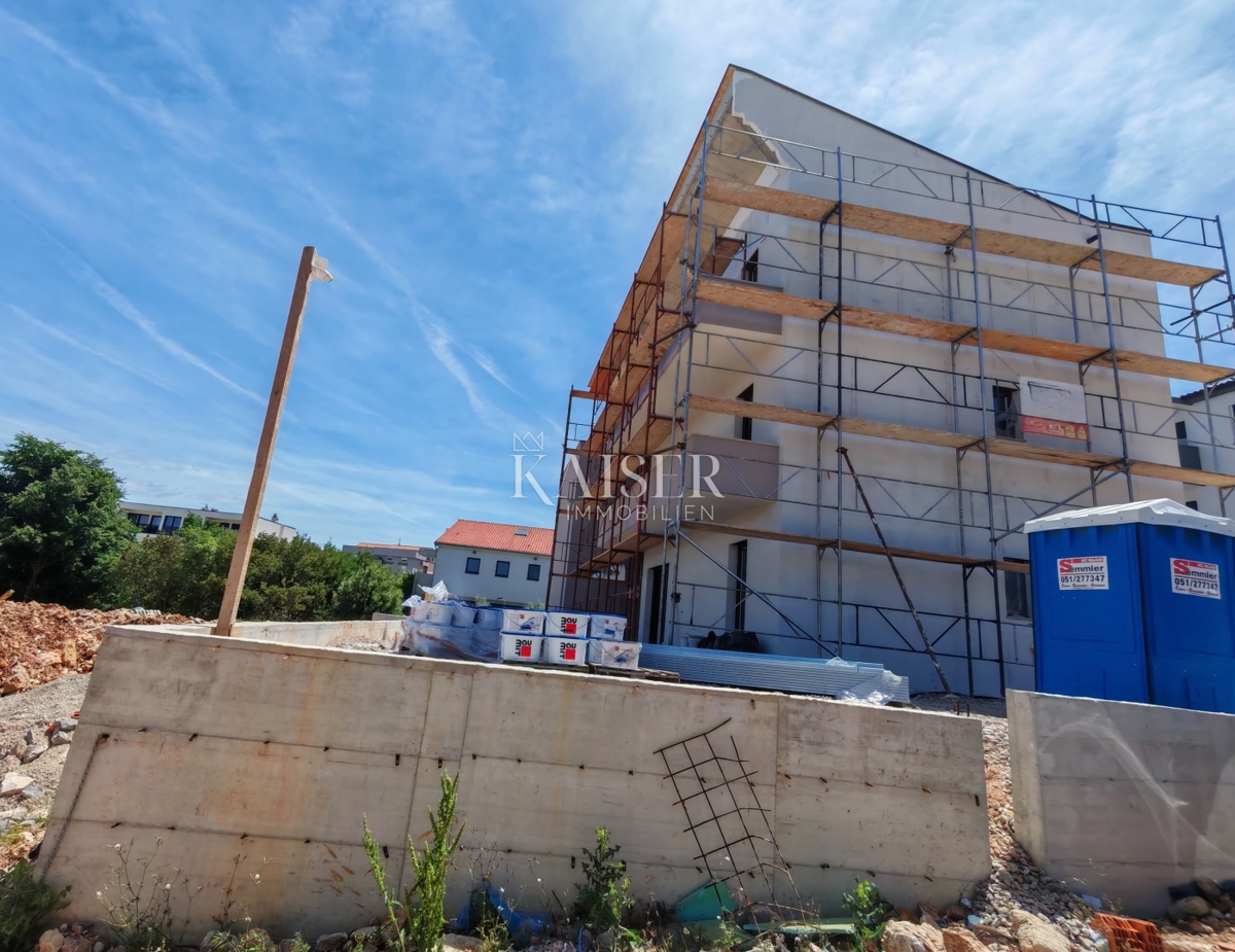 Krk, otok Krk - Penthouse 91m2 s pogledom na morje   