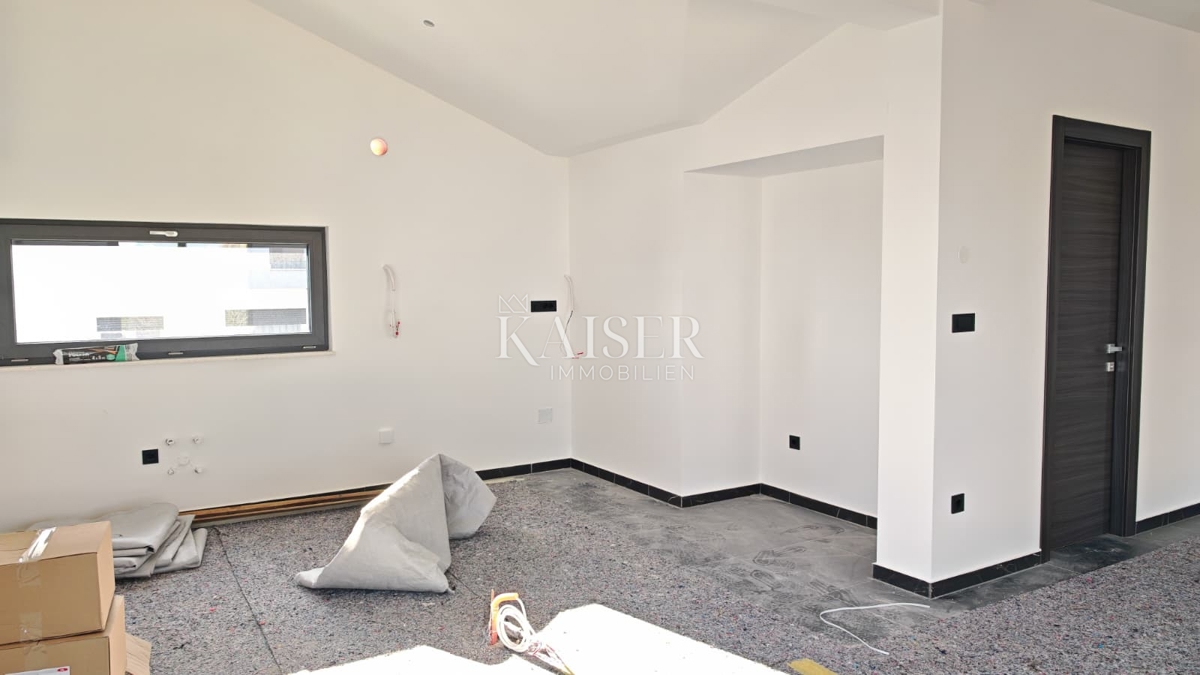 Krk, otok Krk - Penthouse 91m2 s pogledom na morje   