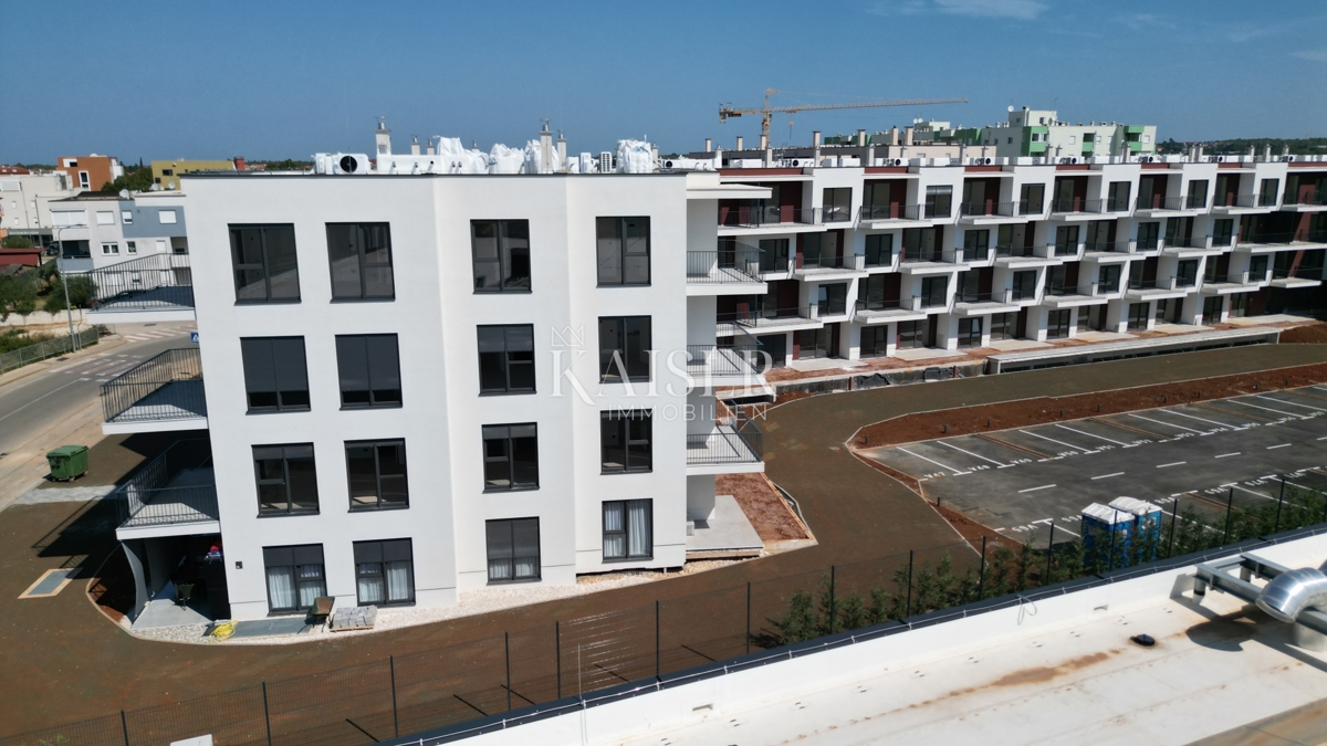 Istra, Umag - enosobno funkcionalno stanovanje v novogradnji, 46m5, 2. nadstropje, z garažo