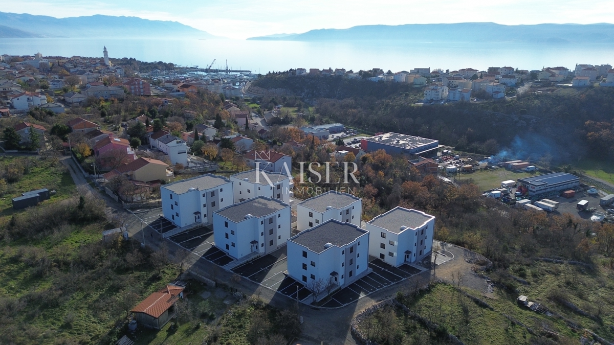 Novi Vinodolski - stanovanje v 1. nadstropju, novogradnja, 66m2