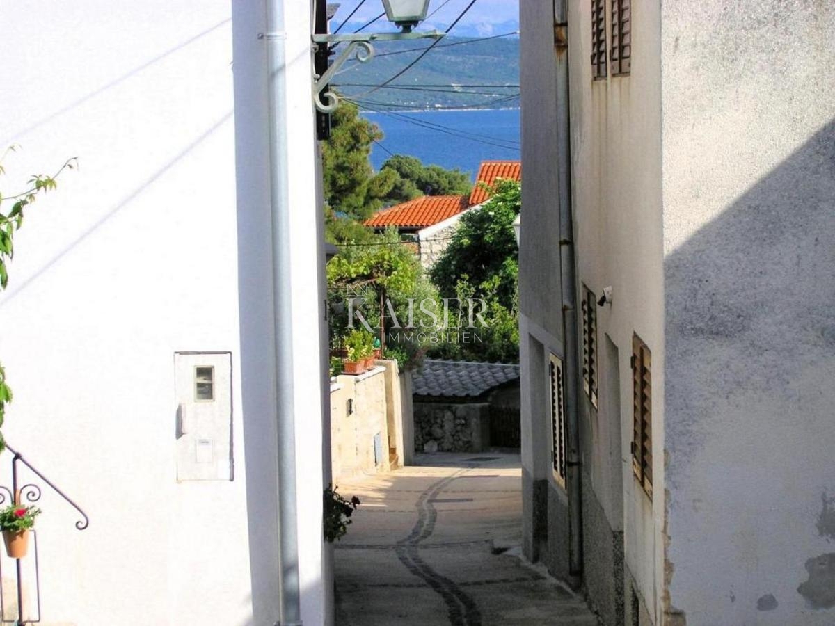 Otok Krk, Krk - očarljiva hiša 75m2 le 150m od morja