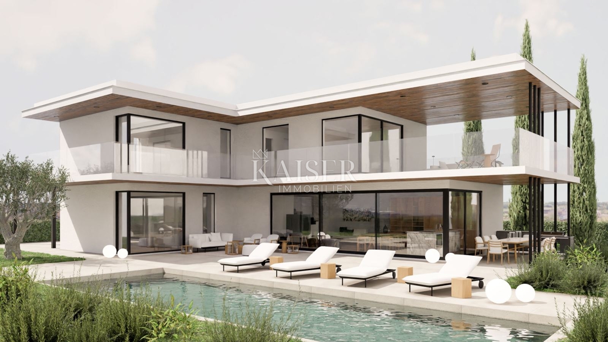 Istra, Poreč, okolica - moderna vila z bazenom, 330m2
