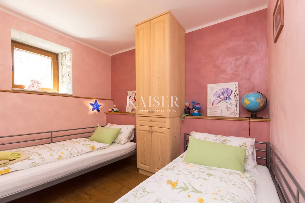 Opatija, Brseč - očarljiva hiša s čudovitim pogledom na morje, 120 m2