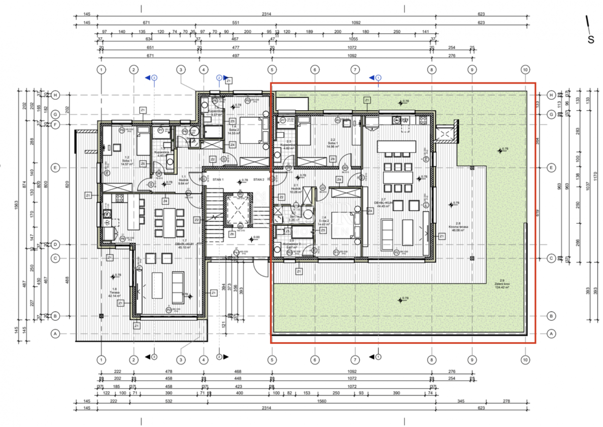 Stanovanje Bivio, Rijeka, 208m2