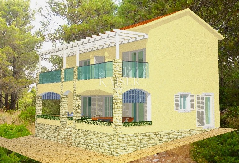 Mali Lošinj, Nerezine - lepo gradbeno zemljišče 640 m2