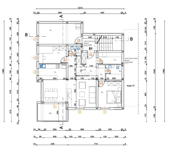 Stanovanje Drenova, Rijeka, 112m2