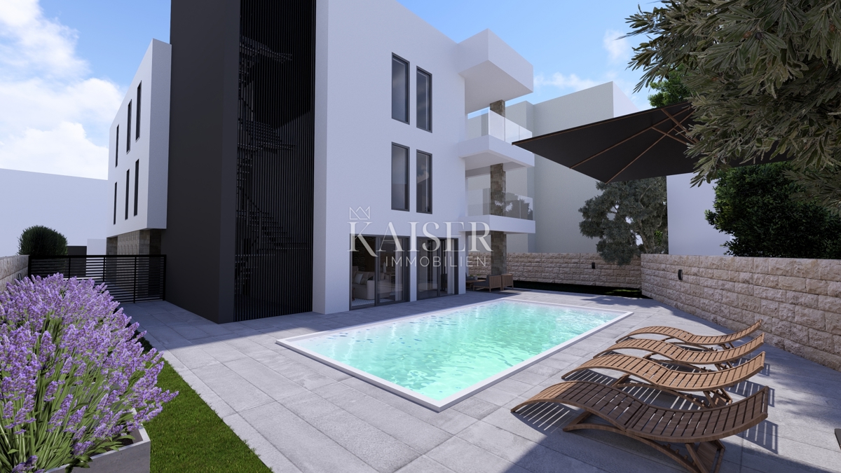 Petrčane - Zadar, Ekskluzivni penthouse na celotnem nadstropju s strešno teraso