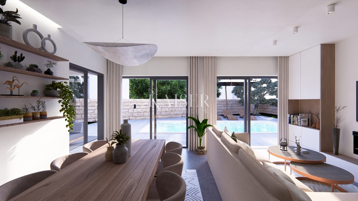 Petrčane - Zadar, Ekskluzivni penthouse na celotnem nadstropju s strešno teraso