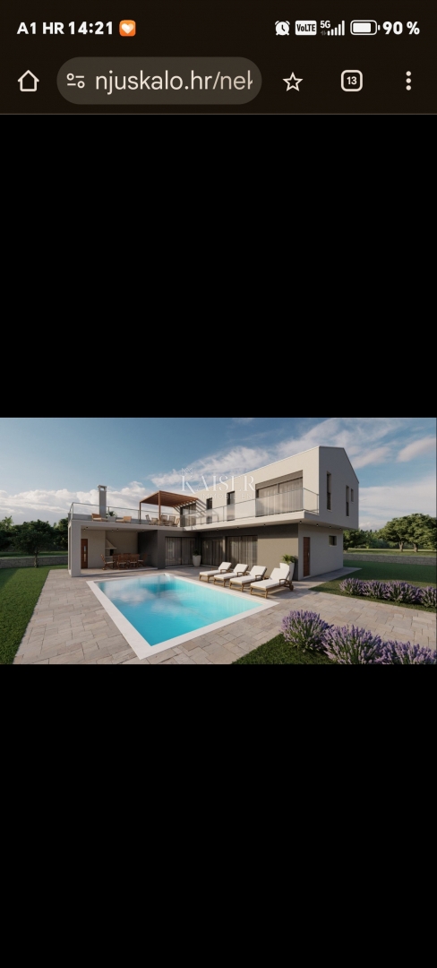 Istra, Prnjani - gradbeno zemljišče s projektom