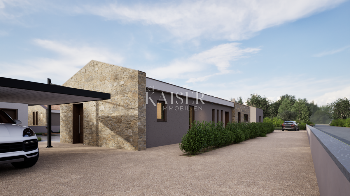 Istra - Barban, moderna enonadstropna hiša z bazenom