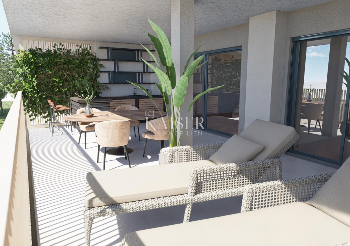 Umag, Istra, apartmaji v elitni stavbi na odlični lokaciji