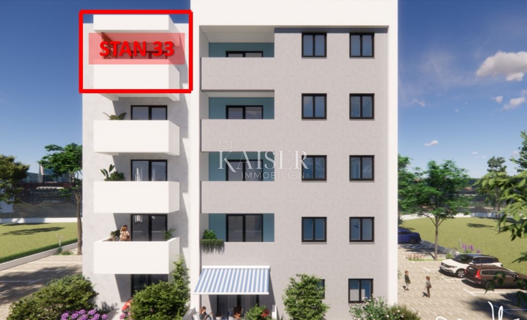 Istra, Pula – moderno dvosobno stanovanje 54m² z balkonom