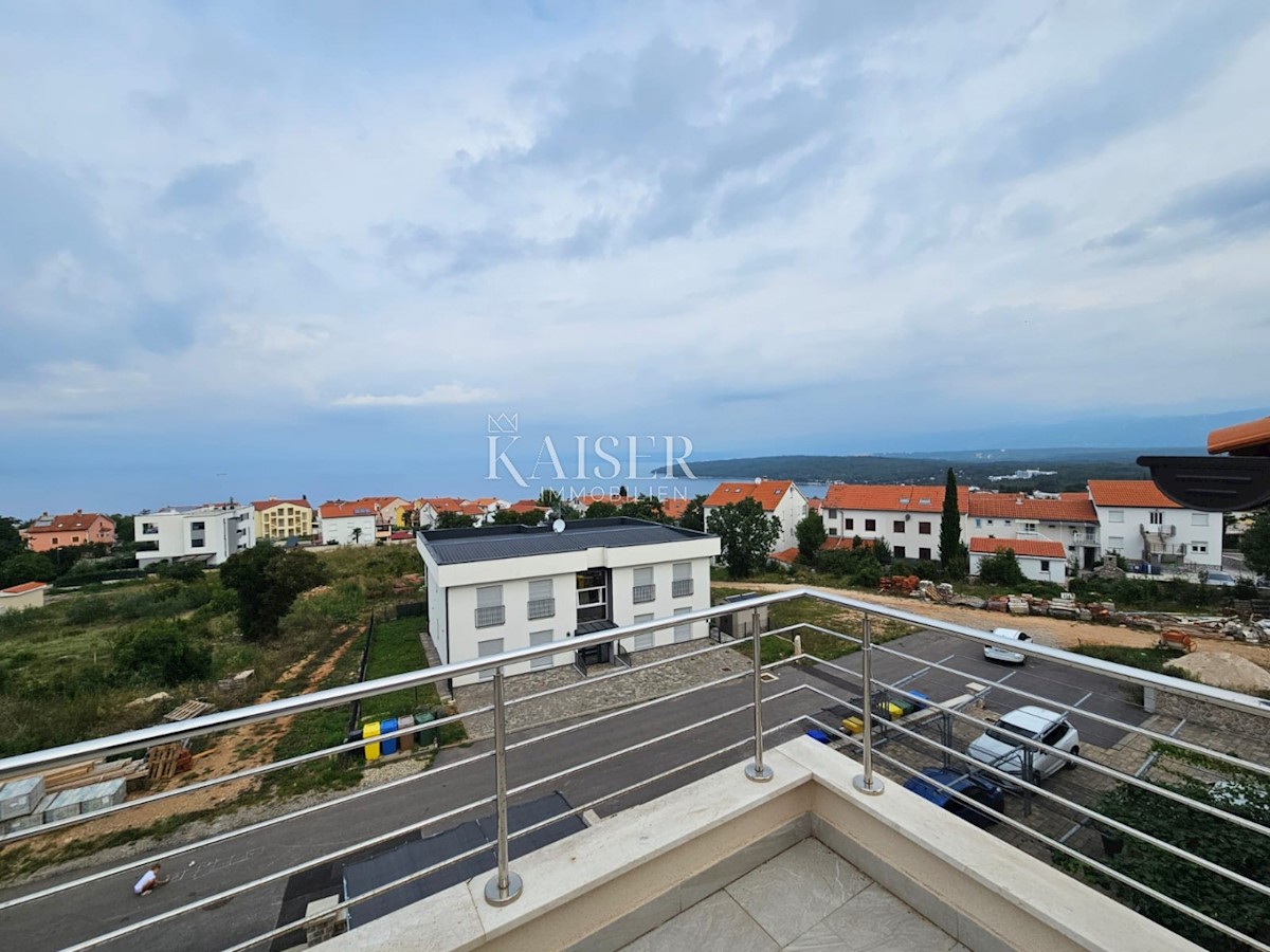 Otok Krk, Njivice - apartma &quot;B&quot; v novogradnji, 68m2