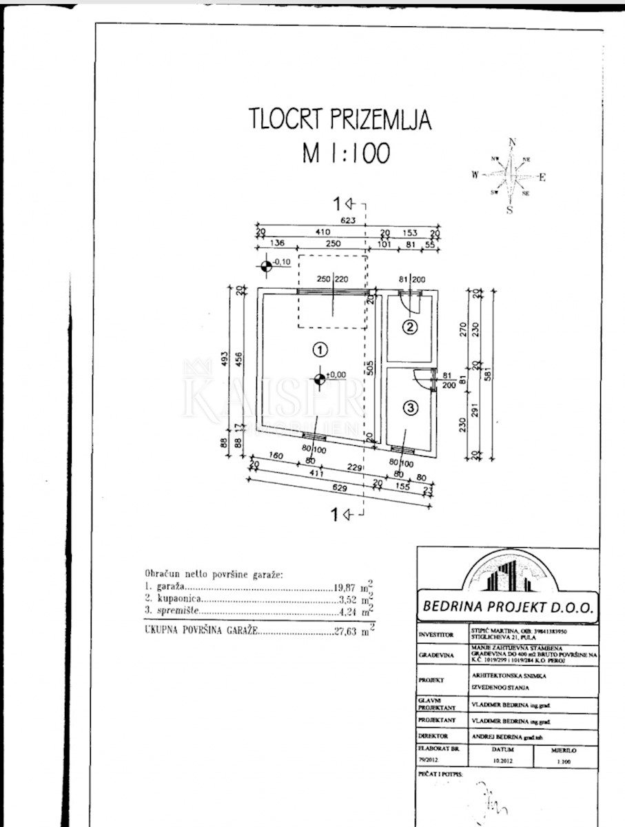 Istra - Pula, hiša blizu morja