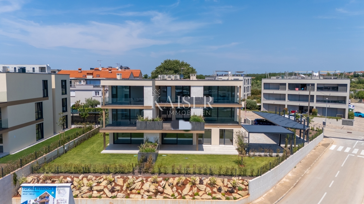 Istra, Novigrad - luksuzno stanovanje v novogradnji