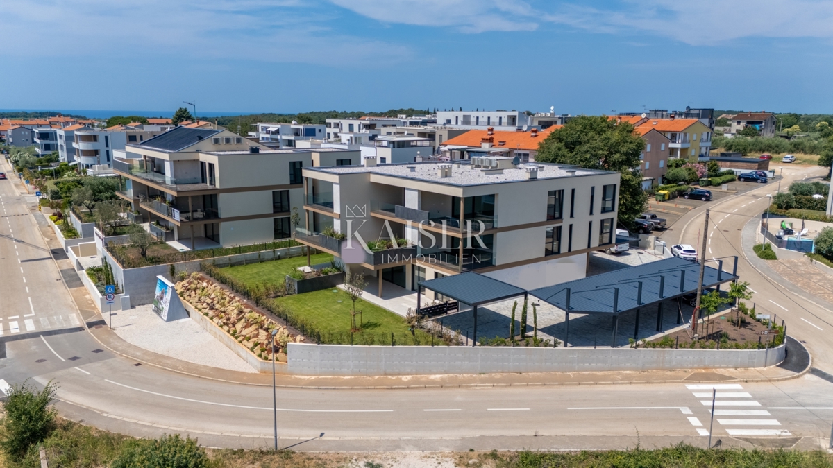 Istra, Novigrad - luksuzno stanovanje v novogradnji
