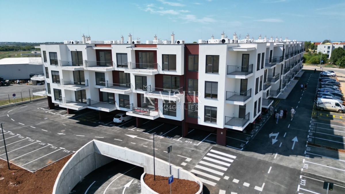 Istra, Umag - dvosobno stanovanje v novogradnji, 59m2, prvo nadstropje, odlična lokacija