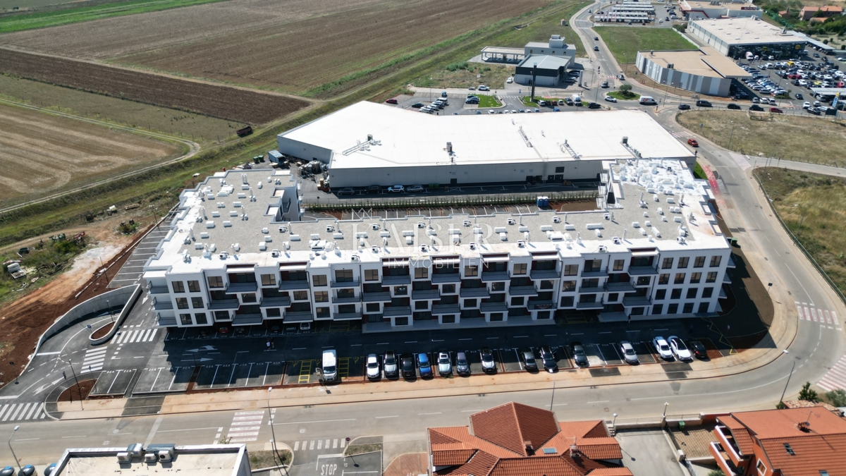 Istra, Umag - dvosobno stanovanje v novogradnji, 59m2, prvo nadstropje, odlična lokacija