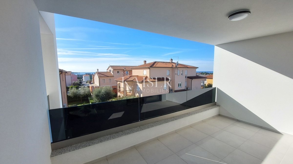 Istra, Novigrad - dvosobno stanovanje z dnevno sobo, 66m2; prvo nadstropje