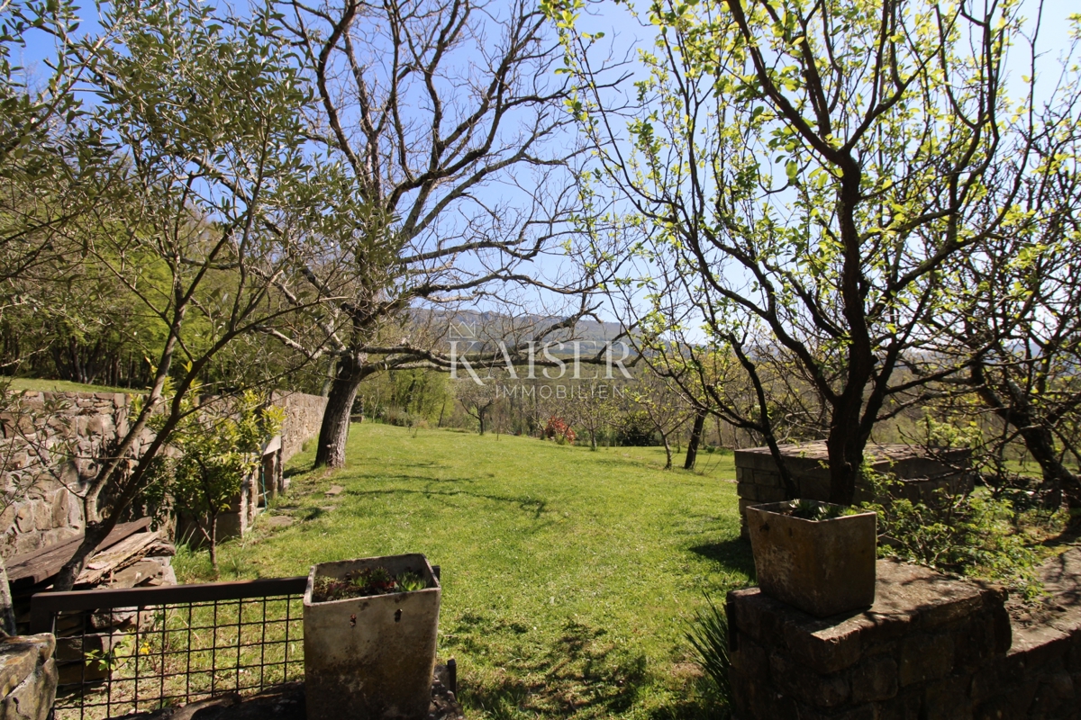 Istra - Buzet, hiša z zemljiščem na 20000 m2