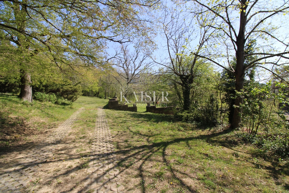 Istra - Buzet, hiša z zemljiščem na 20000 m2