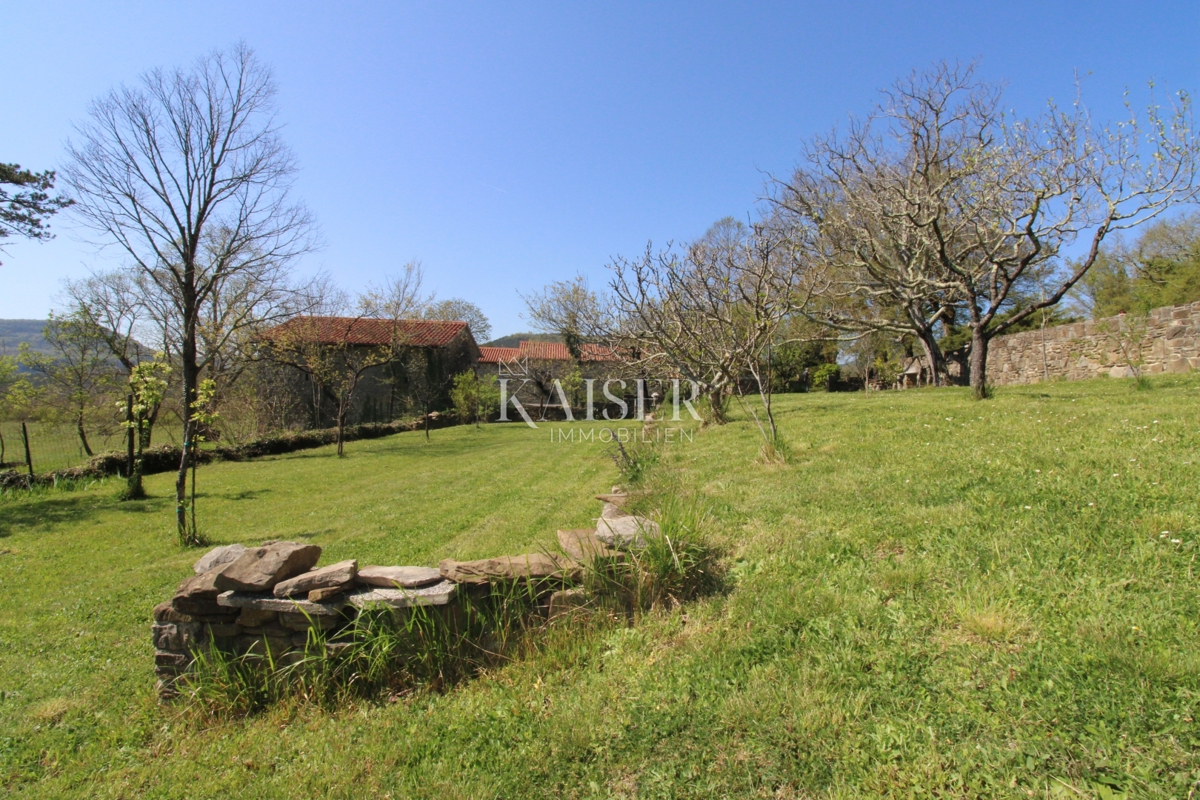 Istra - Buzet, hiša z zemljiščem na 20000 m2
