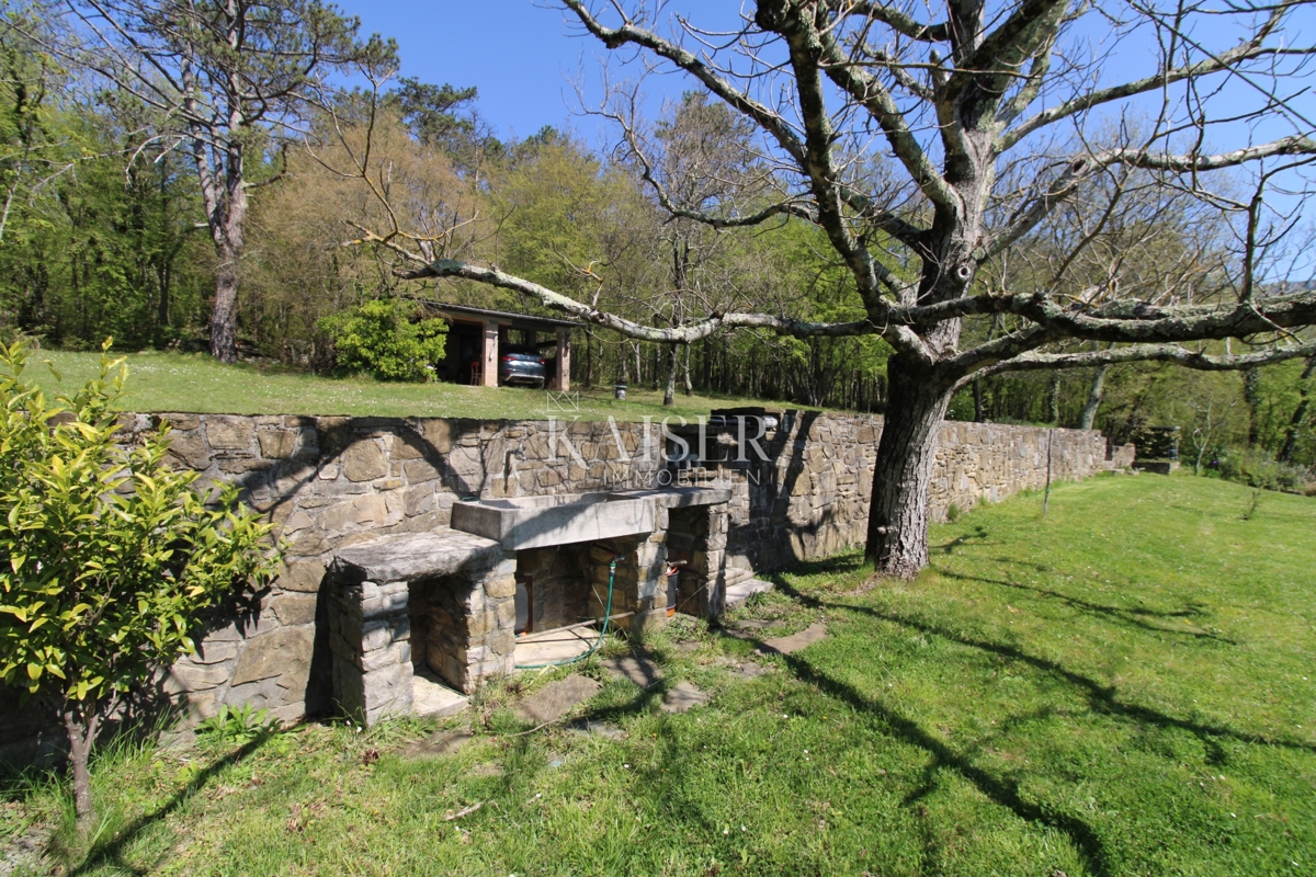 Istra - Buzet, hiša z zemljiščem na 20000 m2