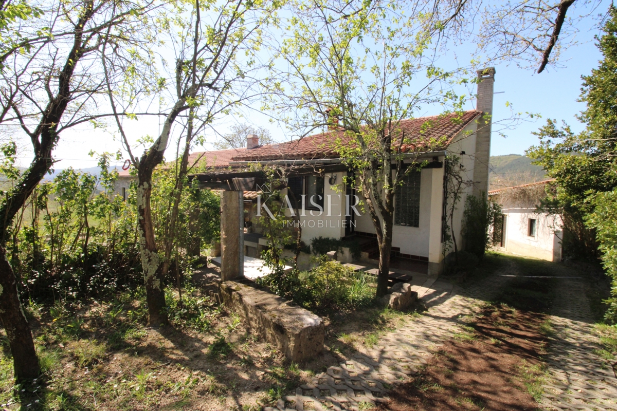 Istra - Buzet, hiša z zemljiščem na 20000 m2