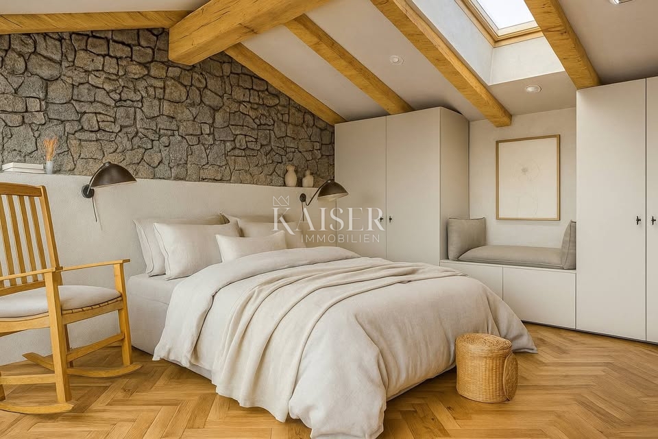Labin, Skitača, avtentična obnovljena kamnita hiša