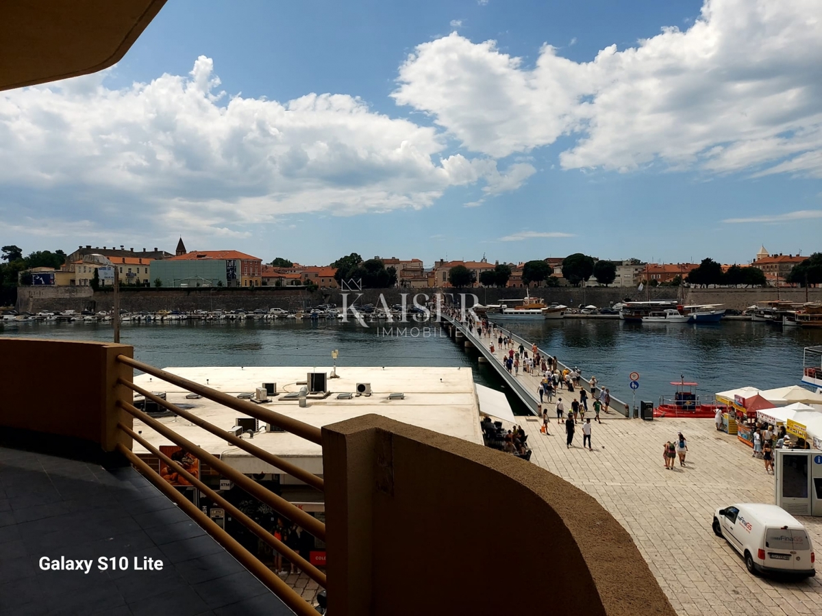 Zadar, apartma, Branimirova obala, edinstvena lokacija, 1. red do morja