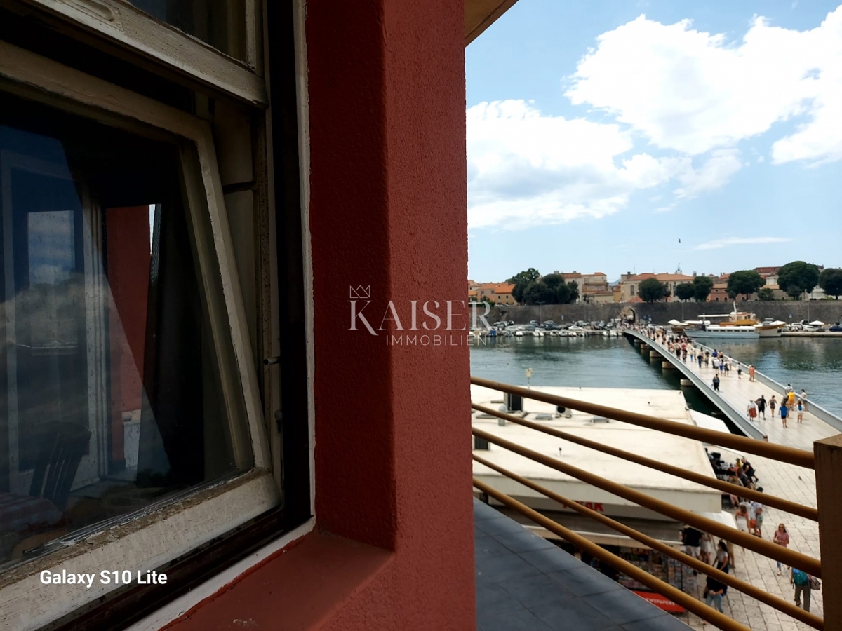 Zadar, apartma, Branimirova obala, edinstvena lokacija, 1. red do morja