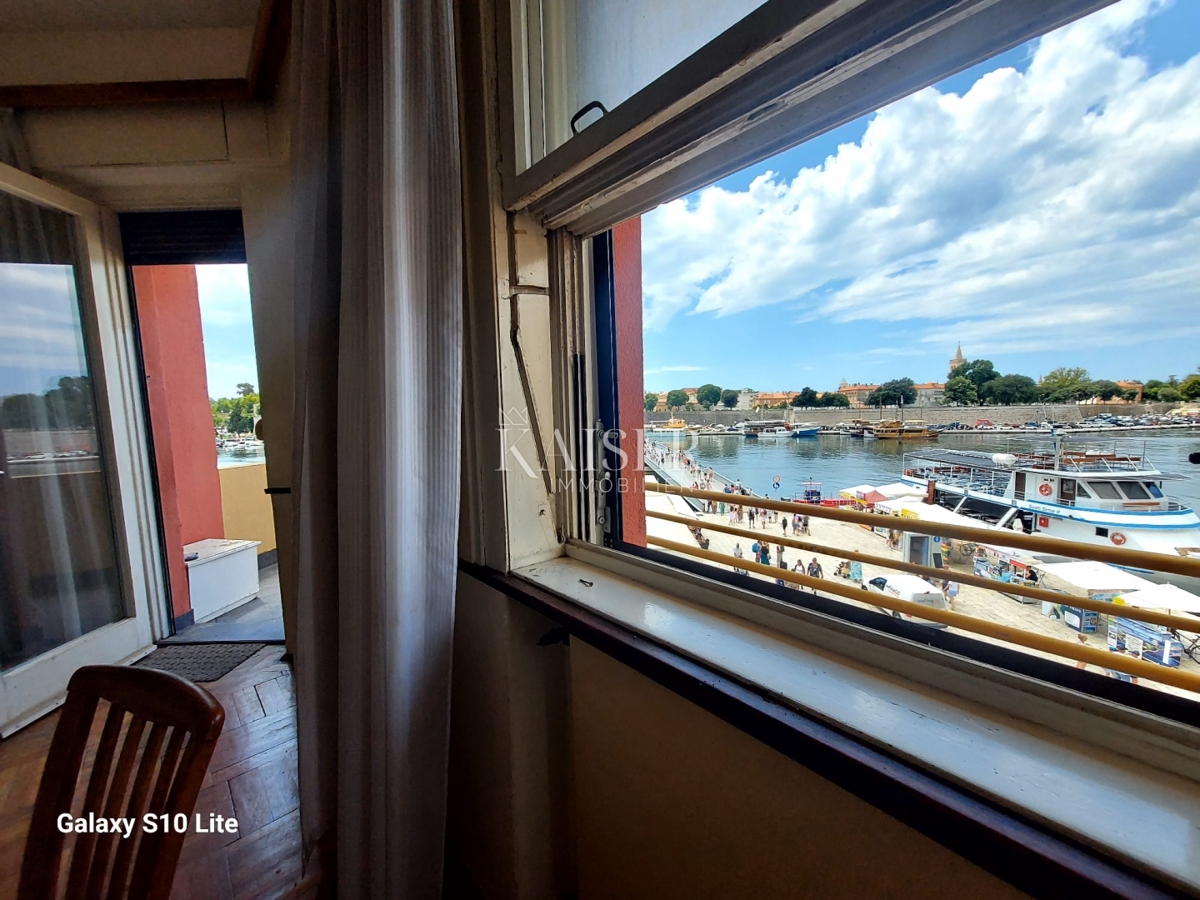 Zadar, apartma, Branimirova obala, edinstvena lokacija, 1. red do morja