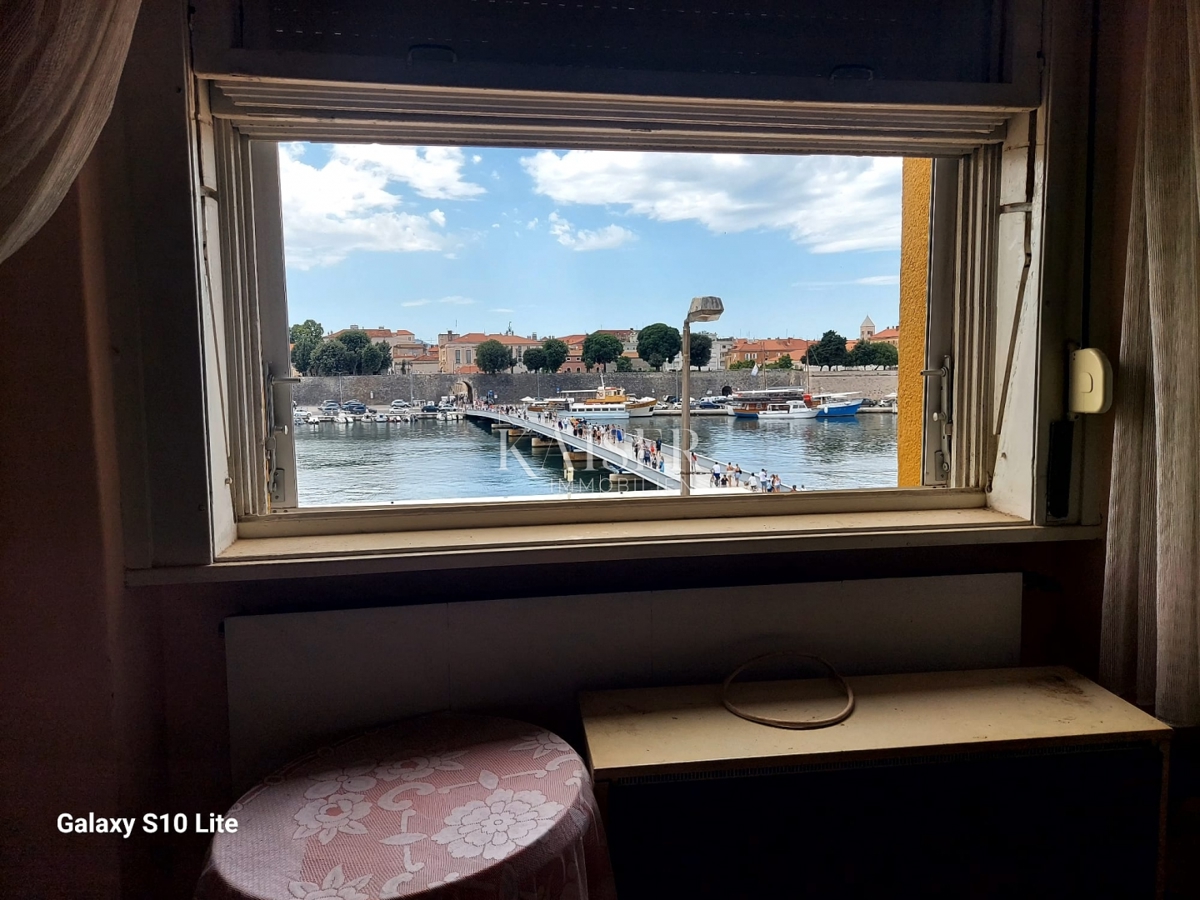 Zadar, apartma, Branimirova obala, edinstvena lokacija, 1. red do morja