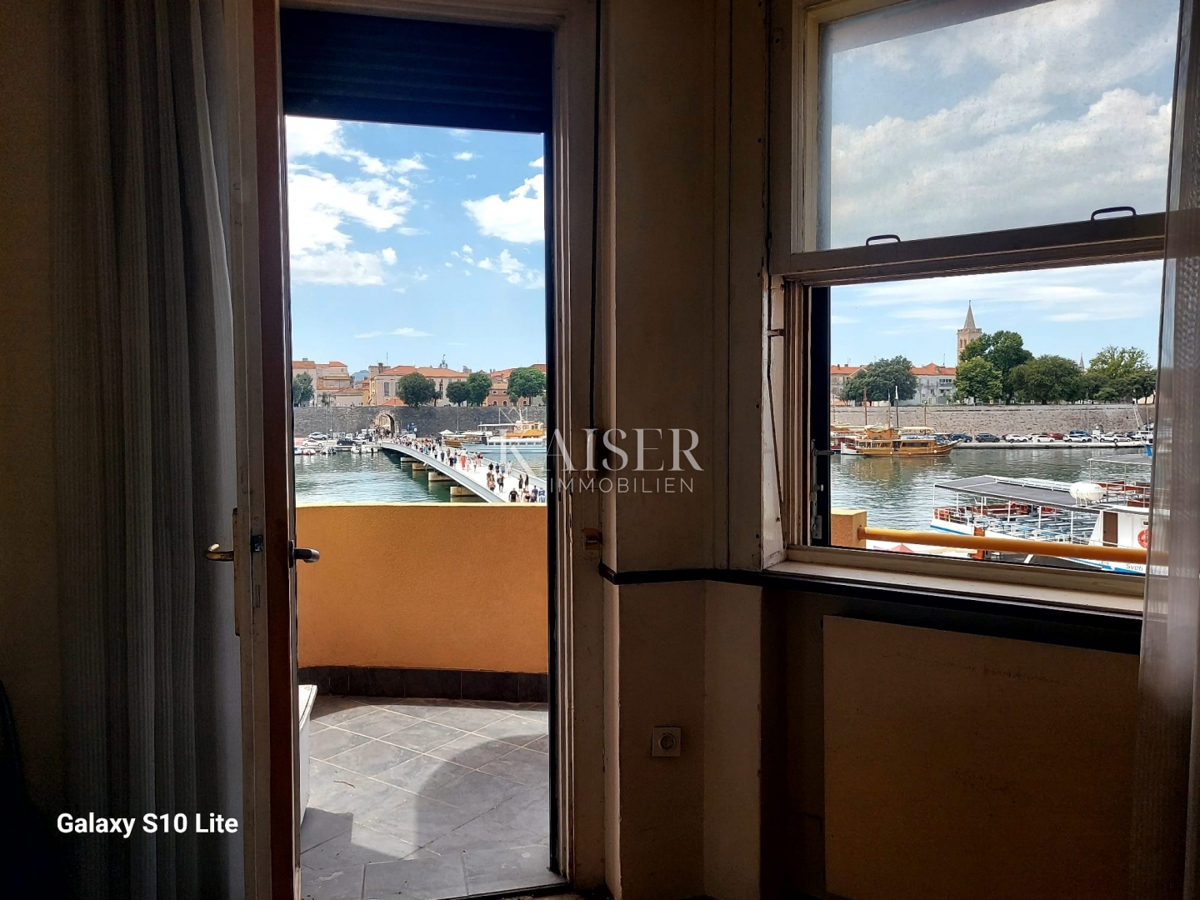 Zadar, apartma, Branimirova obala, edinstvena lokacija, 1. red do morja