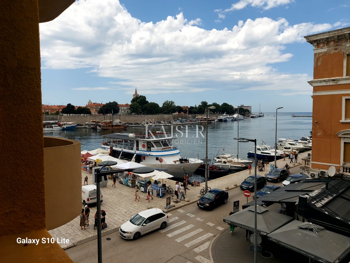 Zadar, apartma, Branimirova obala, edinstvena lokacija, 1. red do morja