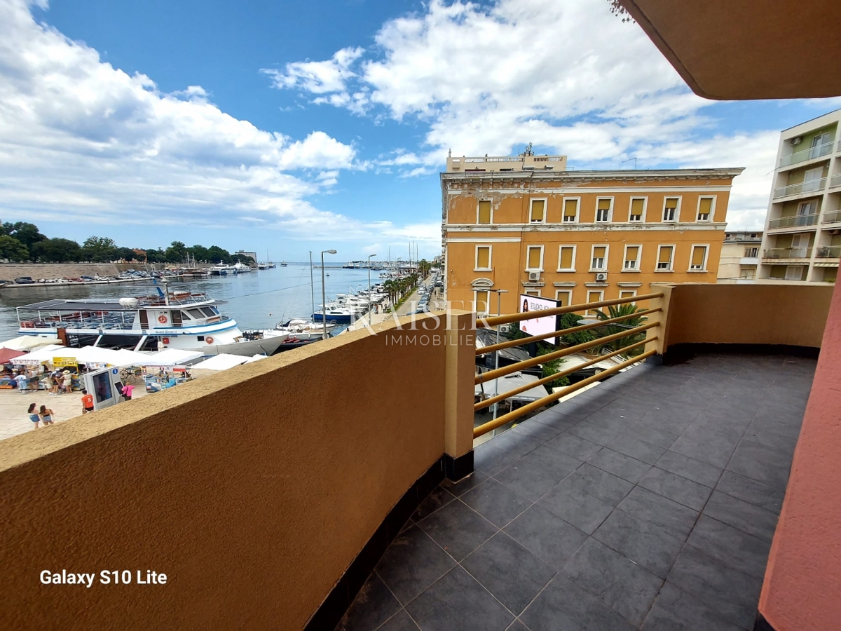 Zadar, apartma, Branimirova obala, edinstvena lokacija, 1. red do morja