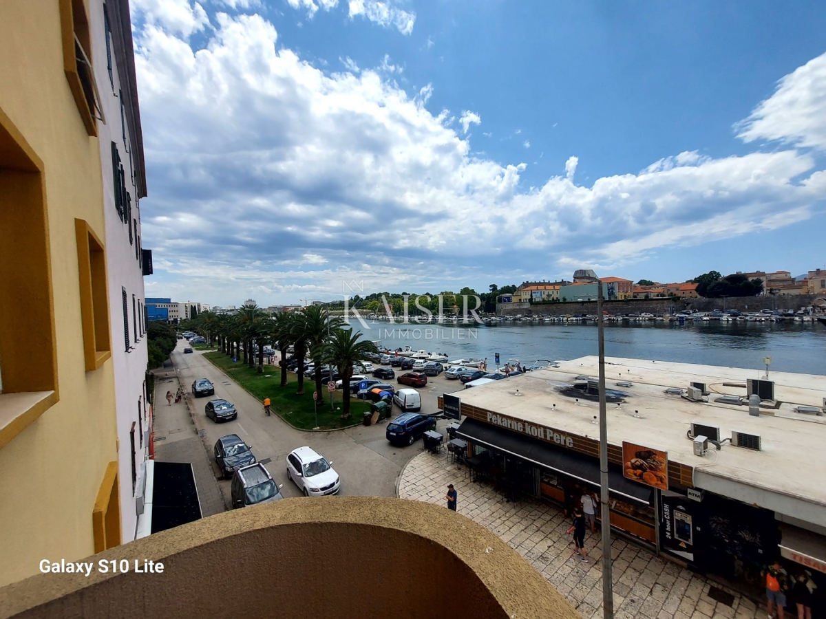 Zadar, apartma, Branimirova obala, edinstvena lokacija, 1. red do morja
