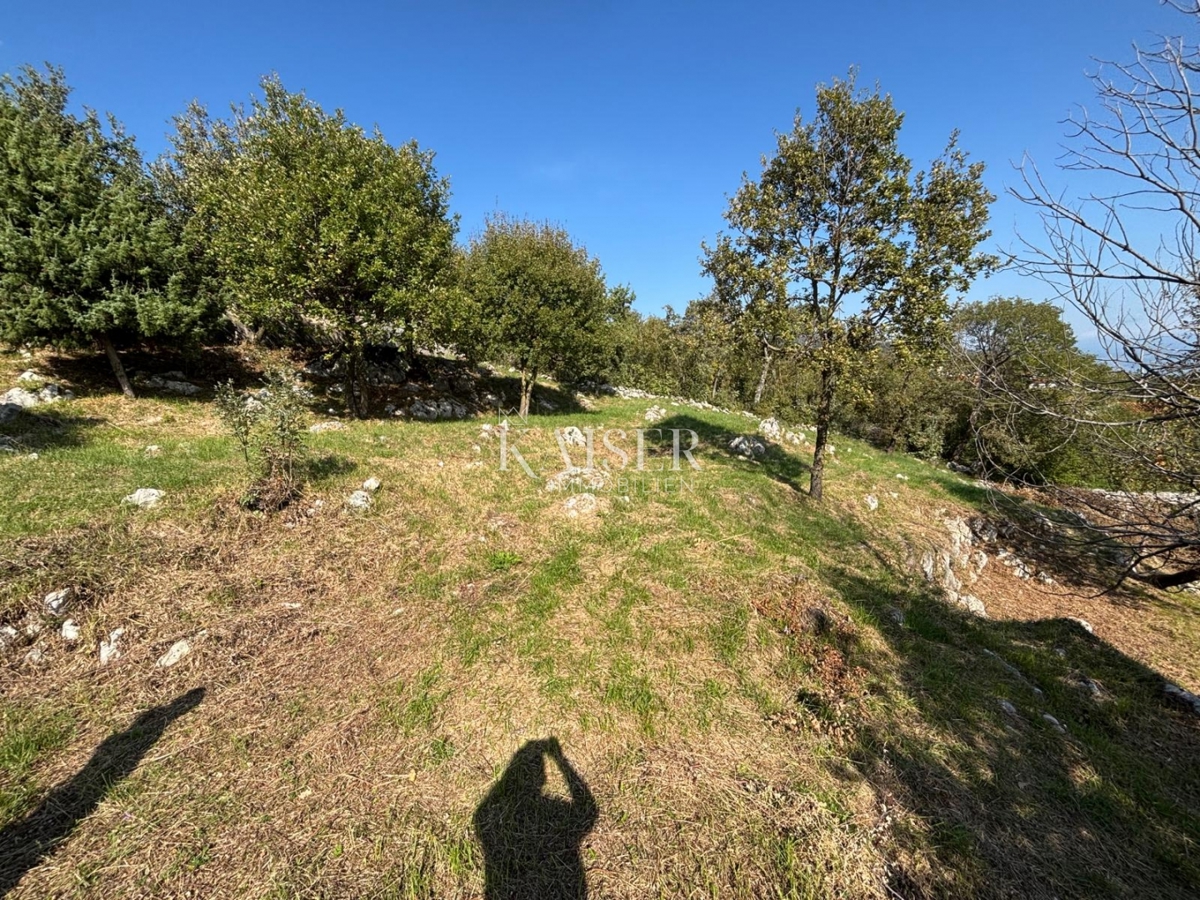  Zazidljivo zemljišče Sveta Jelena, Mošćenička Draga, 1.644m2