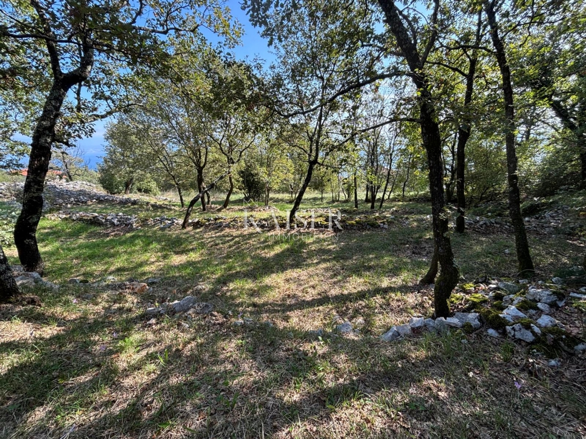  Zazidljivo zemljišče Sveta Jelena, Mošćenička Draga, 1.644m2